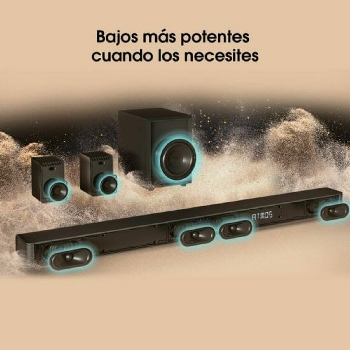 Σύστημα Ηχείων Soundbar Hisense AX5100G    340W Μαύρο Σύστημα Ηχείων Soundbar Hisense AX5100G    340W Μαύρο