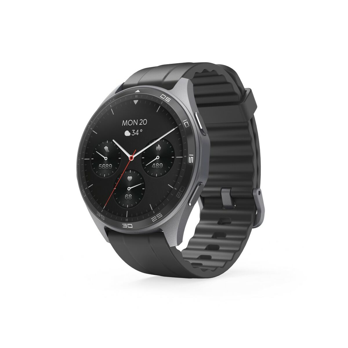 Smartwatch Hama 00178618 7010 Μαύρο Γκρι 1,43