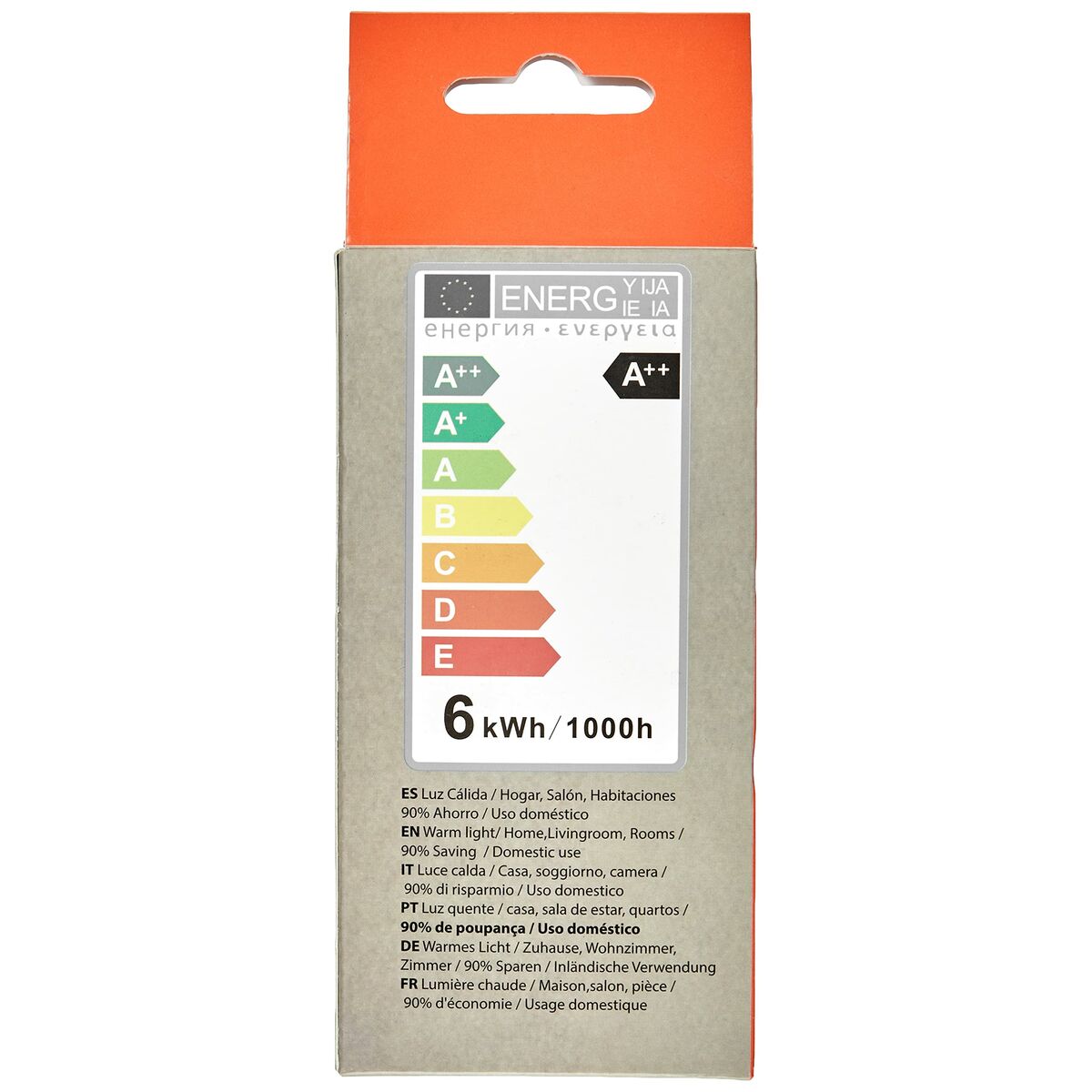 Σφαιρική Λάμπα LED Silver Electronics 1980627 E27 6W 3000K A++ (Θερμό Φως) Σφαιρική Λάμπα LED Silver Electronics 1980627 E27 6W 3000K A++ (Θερμό Φως)