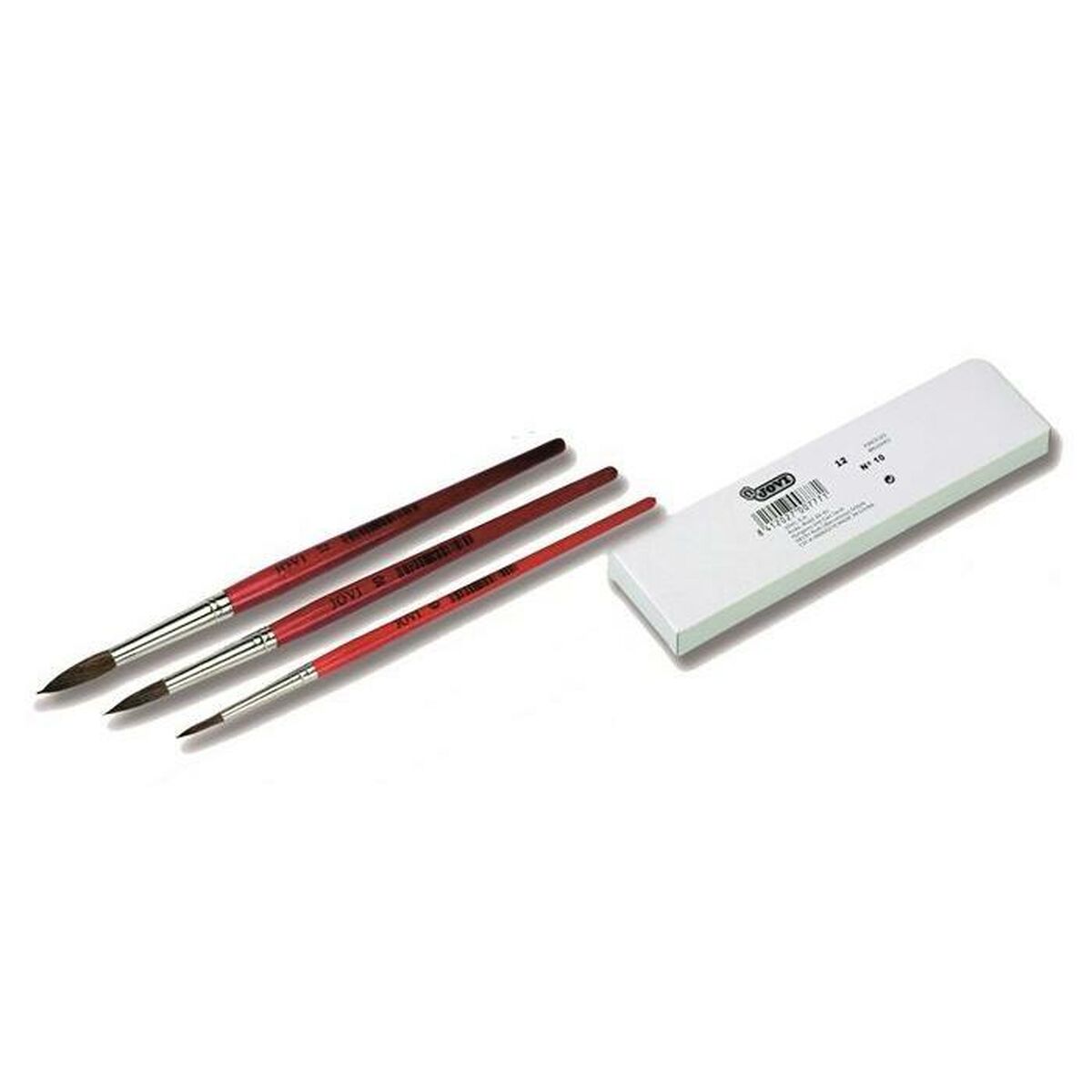 Πινέλα Jovi PONEY Nº3 Καφέ 178 mm 5,5 mm 12 Τεμάχια (25 Μονάδες) Πινέλα Jovi PONEY Nº3 Καφέ 178 mm 5,5 mm 12 Τεμάχια (25 Μονάδες)