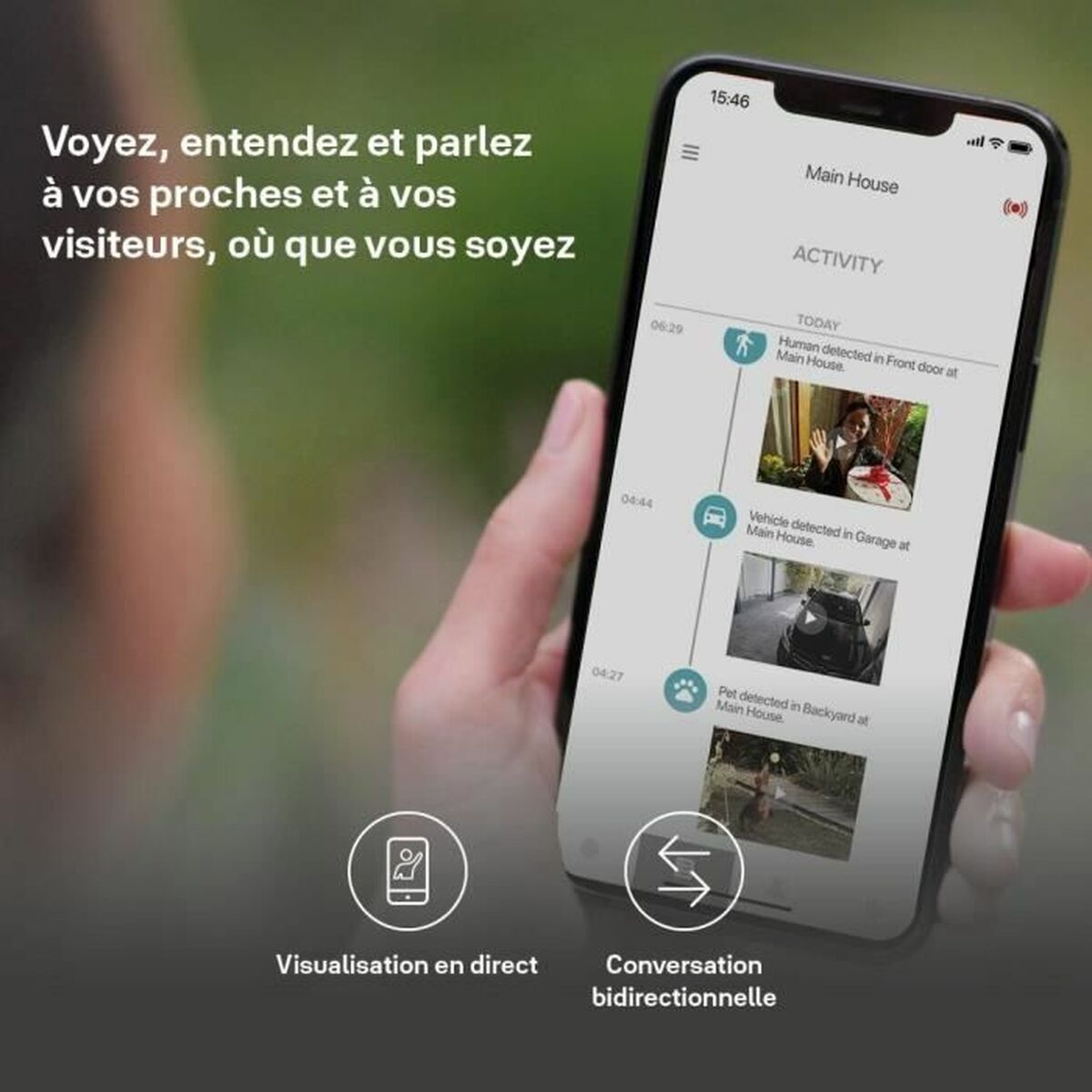 Κάμερα IP Εξωτερική Yale SV-OC-1A-W 1080 p