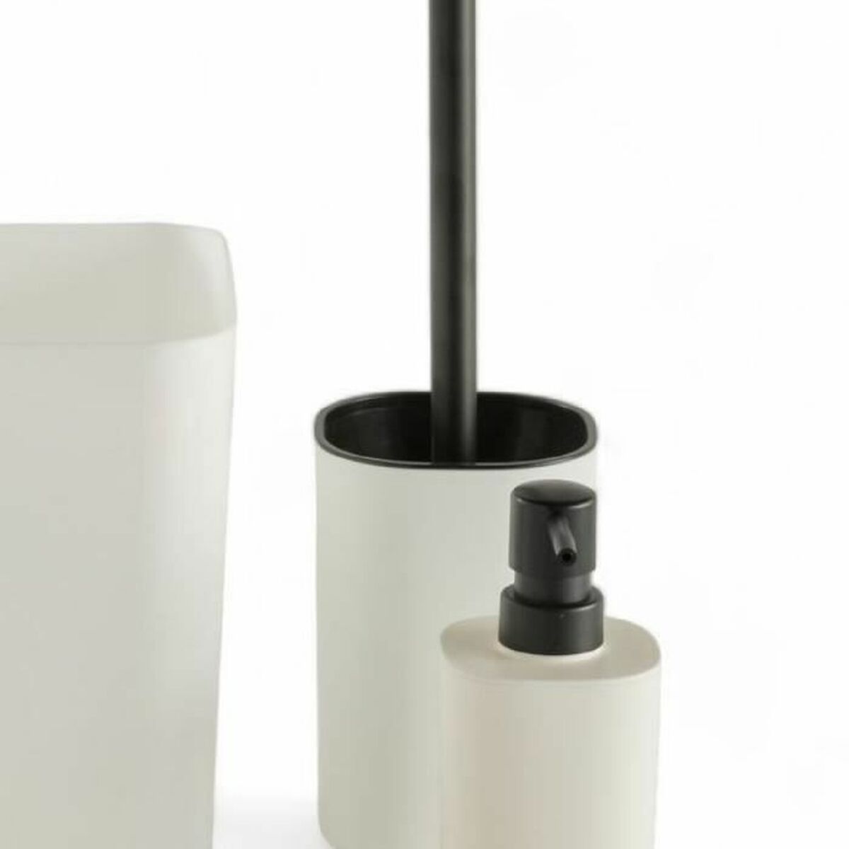 Σετ Μπάνιου TODAY HOY Λευκό Πλαστική ύλη Σύγχρονη (5 Μονάδες)