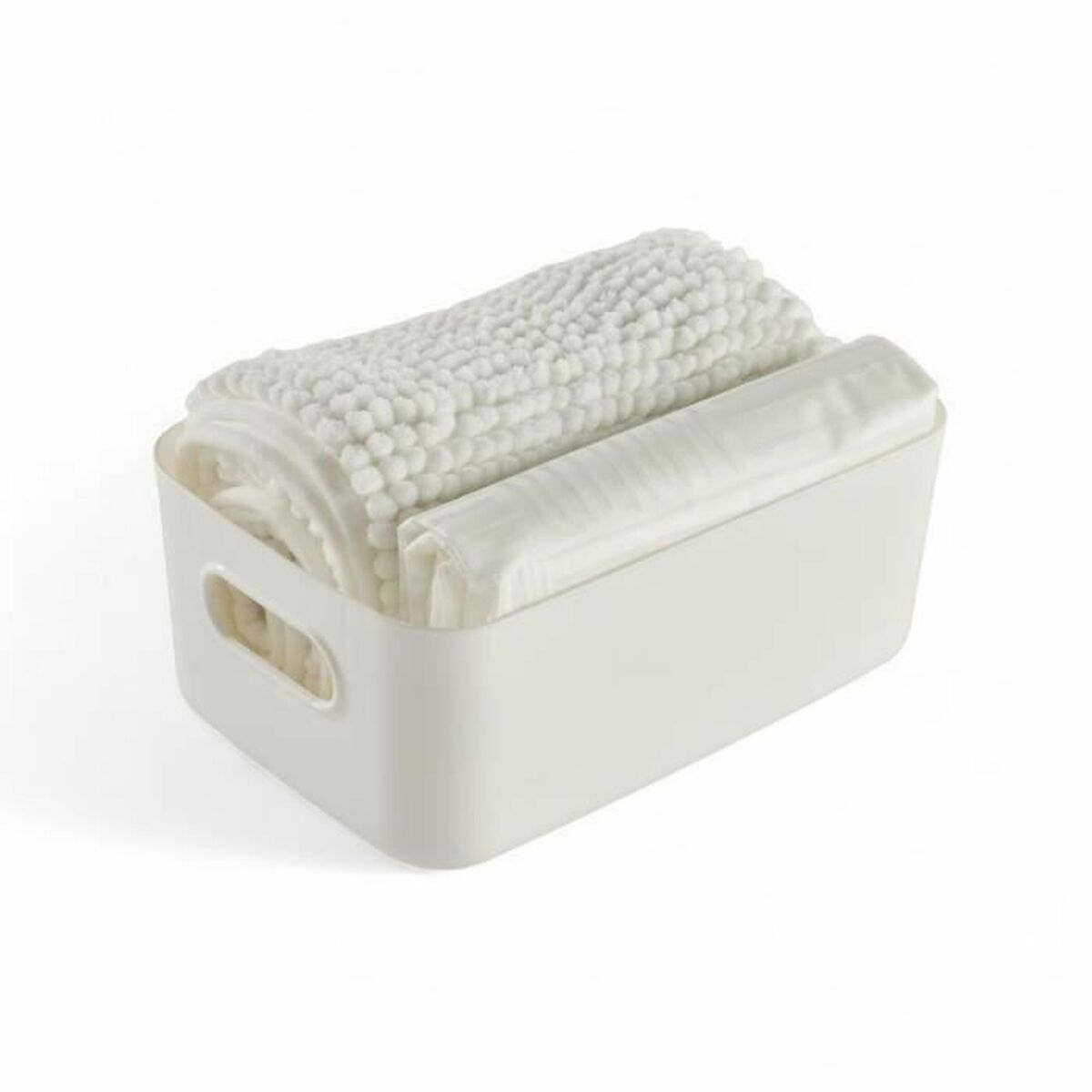 Σετ Μπάνιου TODAY HOY - UTILIDAD Λευκό Πλαστική ύλη 3 Τεμάχια