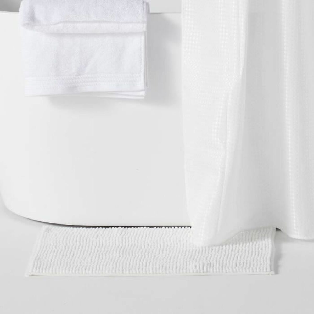 Σετ Μπάνιου TODAY HOY - UTILIDAD Λευκό Πλαστική ύλη 3 Τεμάχια