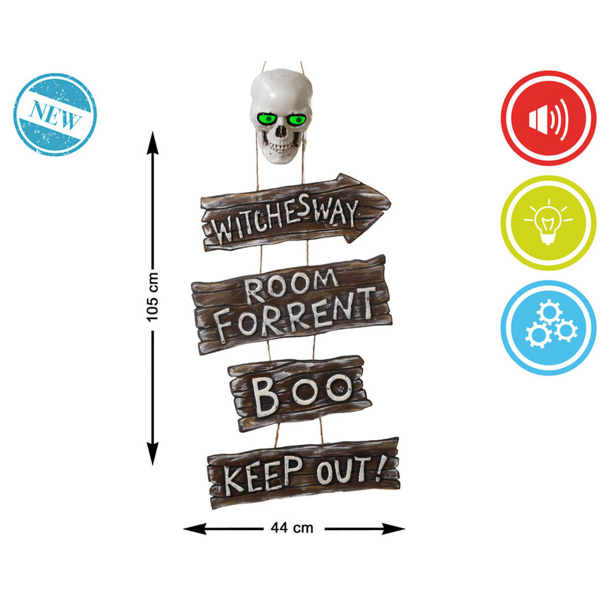 Αποκριάτικη Διακόσμηση 105 x 44 cm