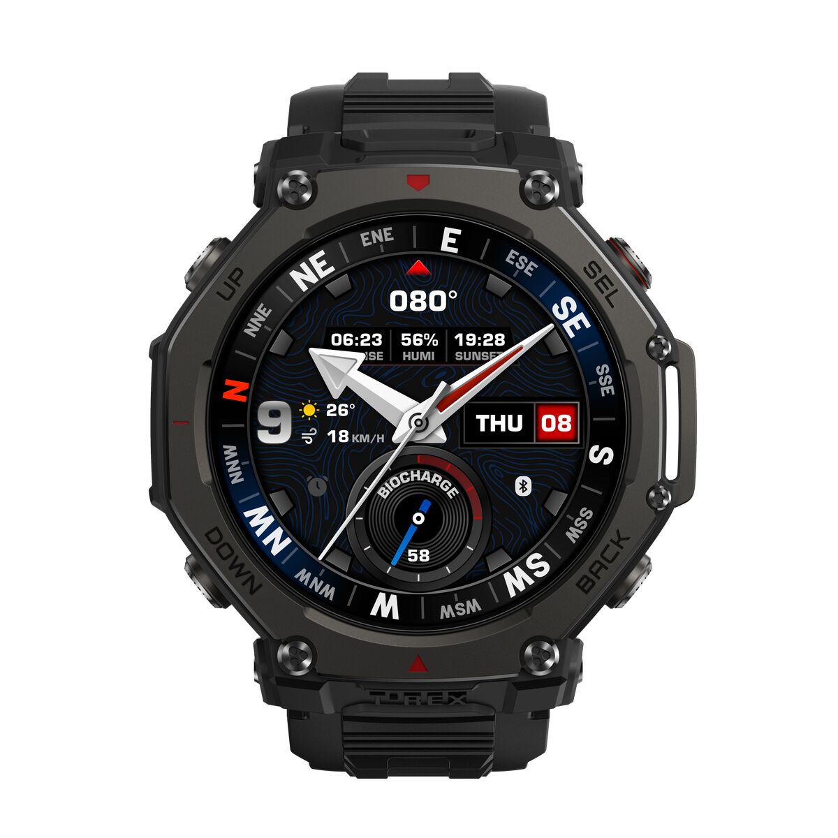 Smartwatch Amazfit W2443EU1N Μαύρο 1,5