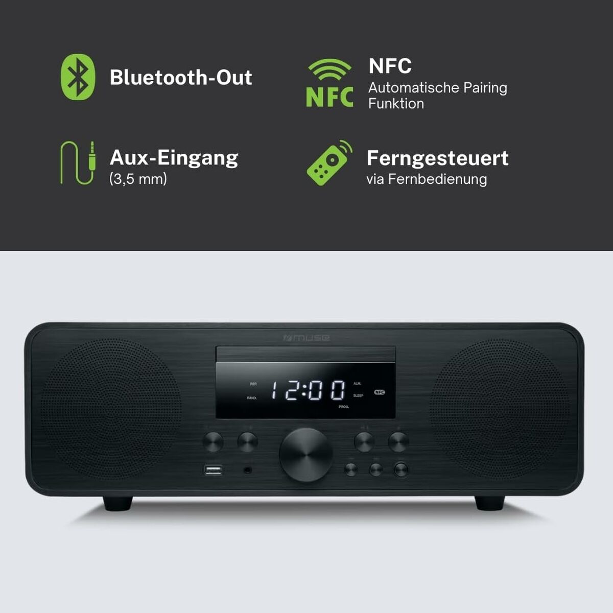 CD Ραδιόφωνο Muse M880FBC     80W CD Ραδιόφωνο Muse M880FBC     80W