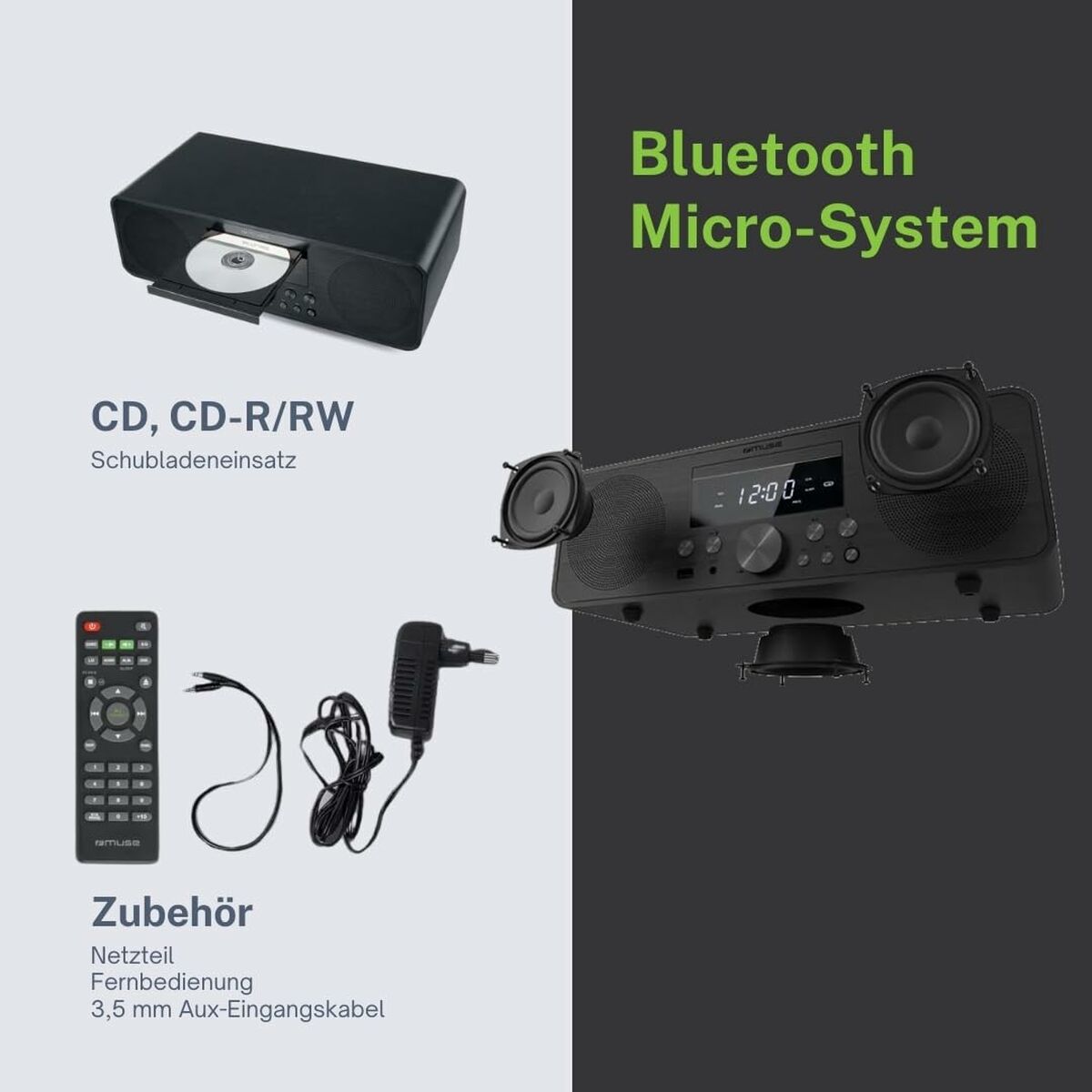 CD Ραδιόφωνο Muse M880FBC     80W CD Ραδιόφωνο Muse M880FBC     80W