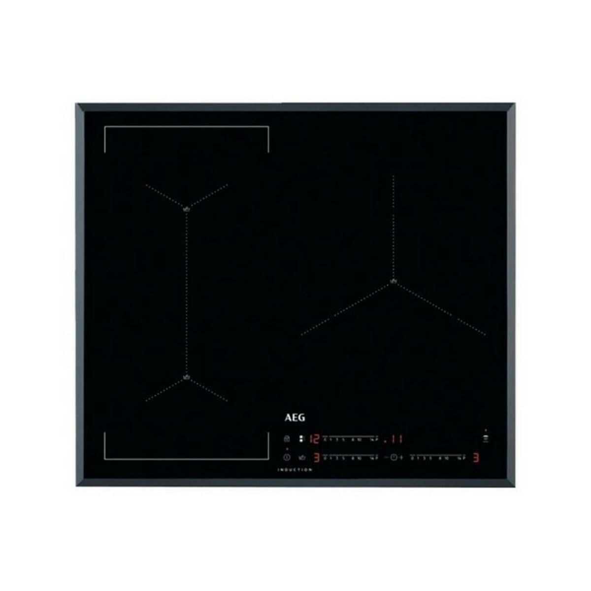 Επαγωγική Πλάκα Aeg IAE63421FB 60 cm (3 ζώνες mαγειρέματος) Επαγωγική Πλάκα Aeg IAE63421FB 60 cm (3 ζώνες mαγειρέματος)