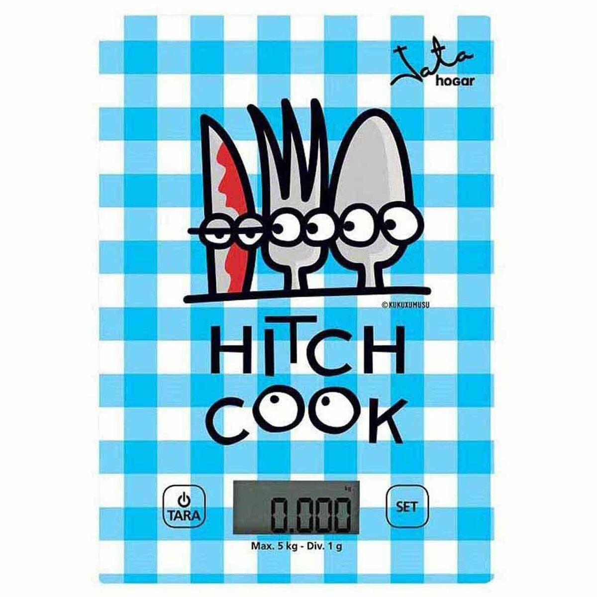 Ζυγαριά Κουζίνας JATA 732K Kukuxumusu Μπλε 5 kg