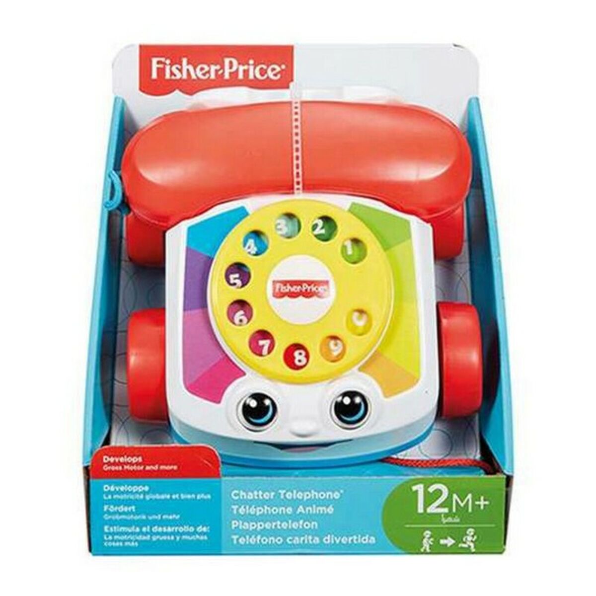 Tηλέφωνο Mattel Πολύχρωμο (1+ έτος) Tηλέφωνο Mattel Πολύχρωμο (1+ έτος)