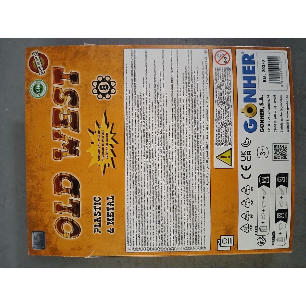 Σετ Πιστόλια της Δύσης Gonher (3 pcs)