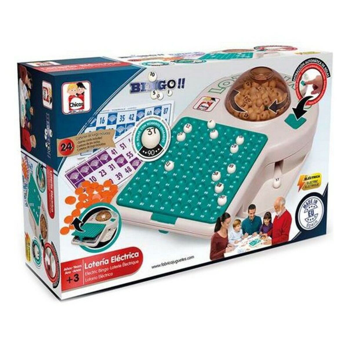 Αυτόματο Bingo Chicos CHIC22302 Πλαστική ύλη Αυτόματο Bingo Chicos CHIC22302 Πλαστική ύλη