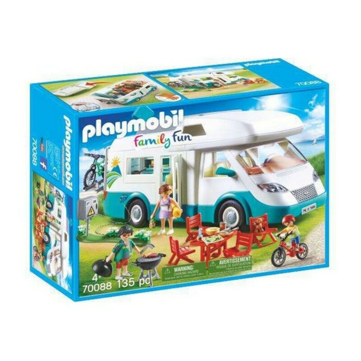 Playset Playmobil Family Fun Summer Caravan Playmobil 70088 (135 pcs) Playset Playmobil Family Fun Summer Caravan Playmobil 70088 (135 pcs)