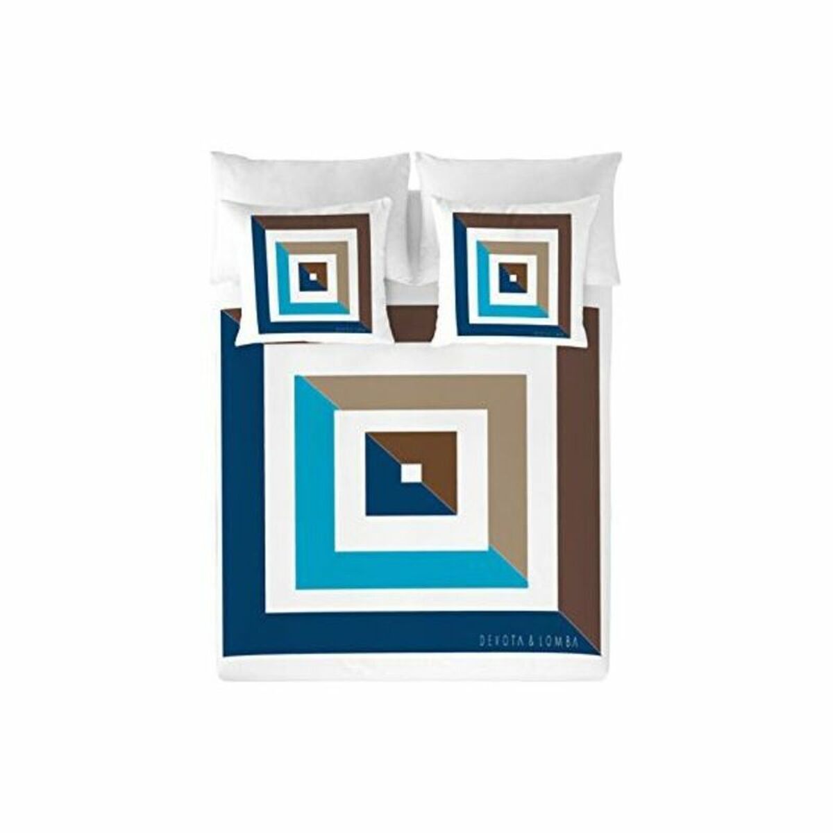 Κάλυψη παπλώματος Devota & Lomba Visual Kρεβάτι 150 εκ (240 x 220 cm)