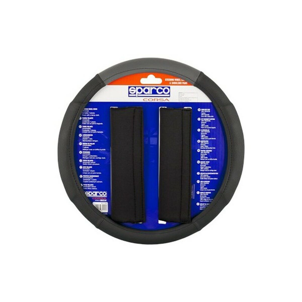 Κάλυμμα Τιμονιού + Τακάκια ζώνης Sparco SPC1111 Καθολικό