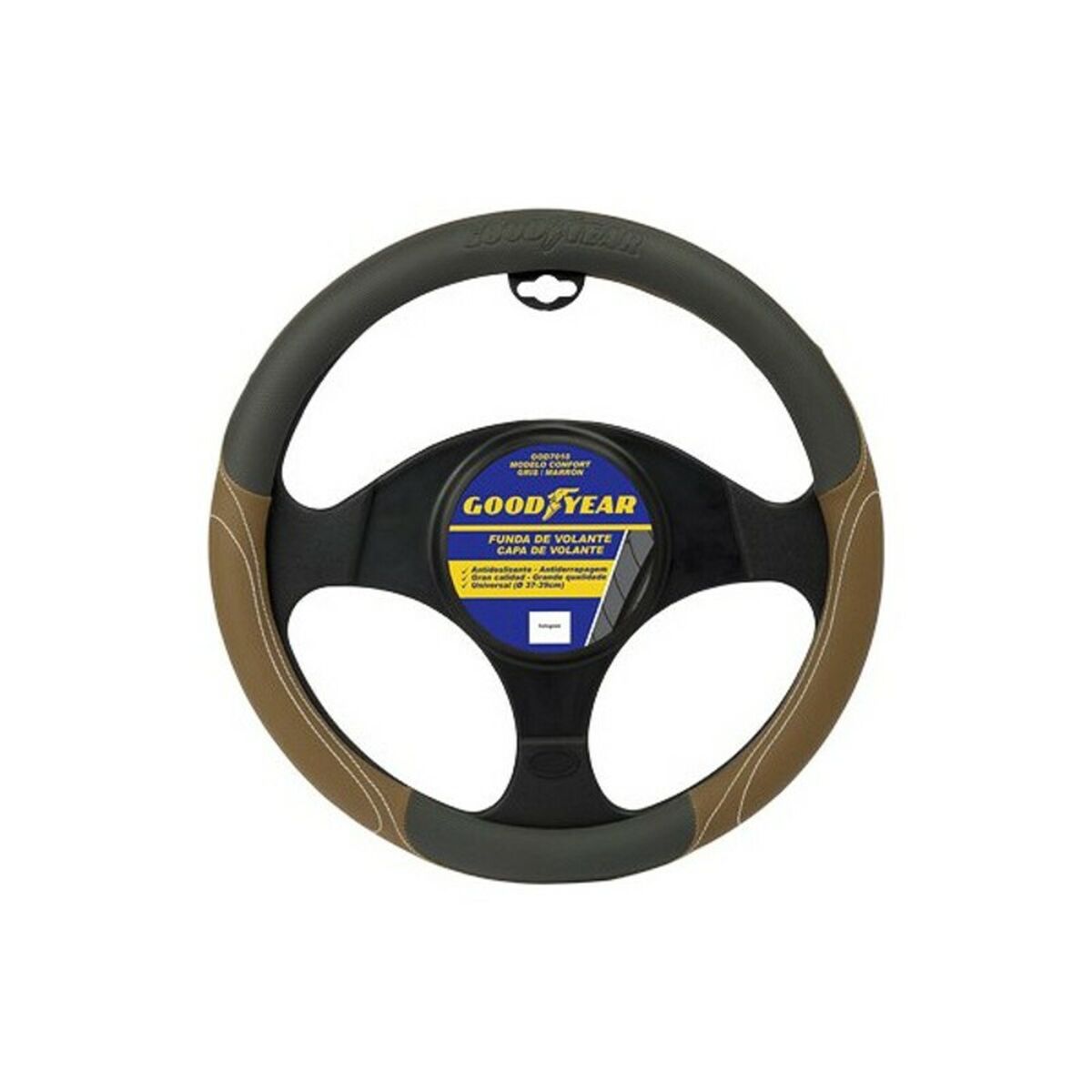Καλύμμα Τιμονιού Goodyear GOD7010 Confort Καθολικό (Ø 37 - 39 cm)