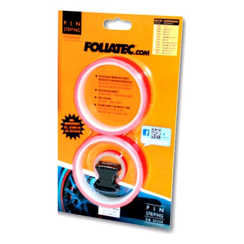 Tyre Adhesive Foliatec Κόκκινο (4 x 2,15 m) Tyre Adhesive Foliatec Κόκκινο (4 x 2,15 m)