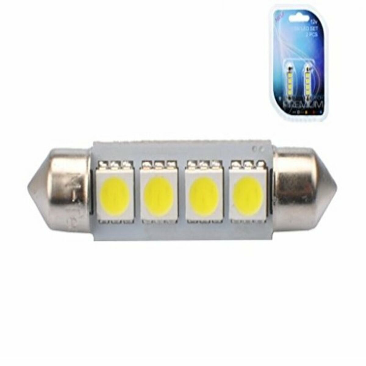 Λάμπα LED M-Tech LB311W C5W 12V Λάμπα LED M-Tech LB311W C5W 12V