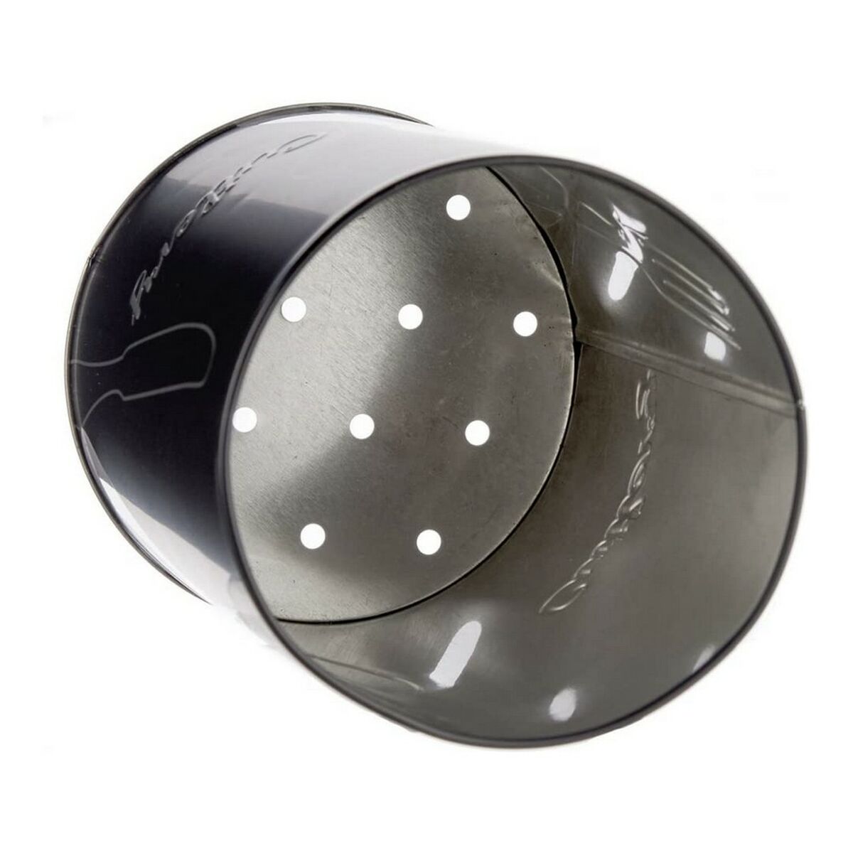 Στραγγιστήρι για τα Μαχαιροπήρουνα Kinvara 92331 Μαύρο Ασημί Μέταλλο 1 L