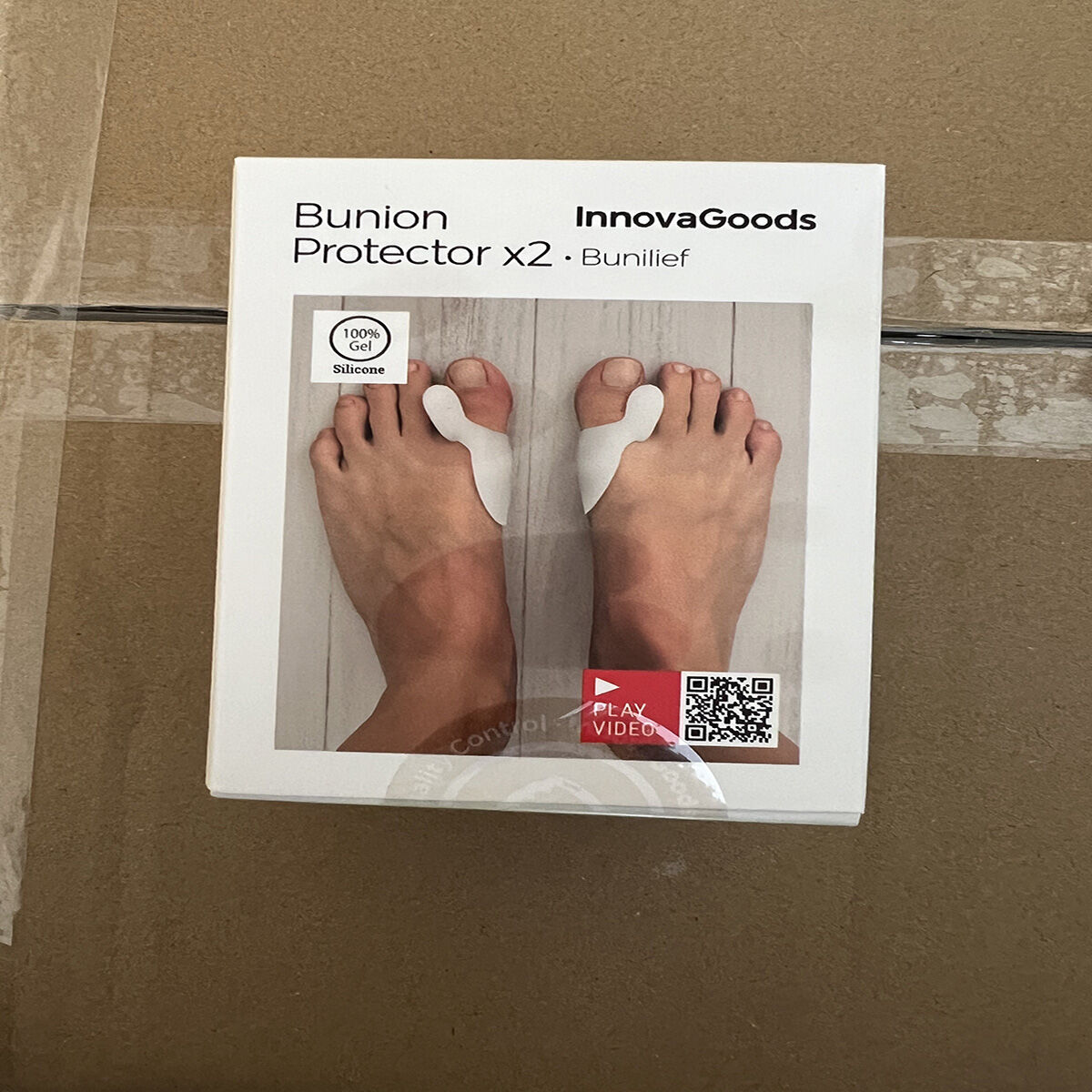 Προστατευτικό Διορθωτικό Σιλικόνης για τον Κάλο Bunilief InnovaGoods x2