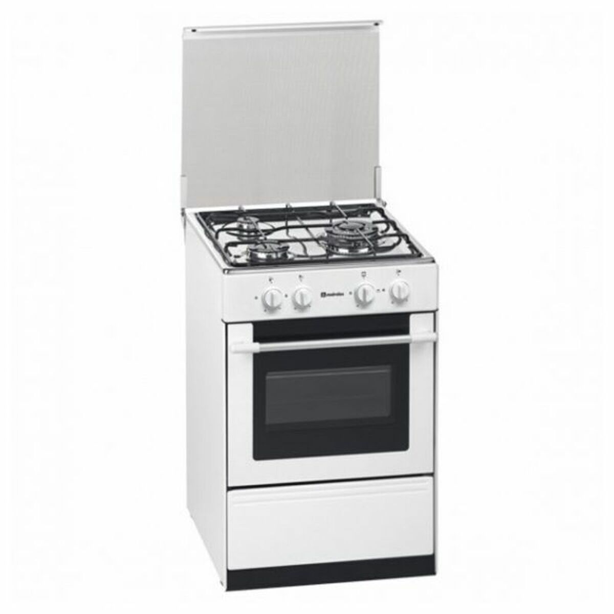 Εστία Αερίου Meireles G1530 DV 53 L Λευκό 3 Κουζίνες Εστία Αερίου Meireles G1530 DV 53 L Λευκό 3 Κουζίνες