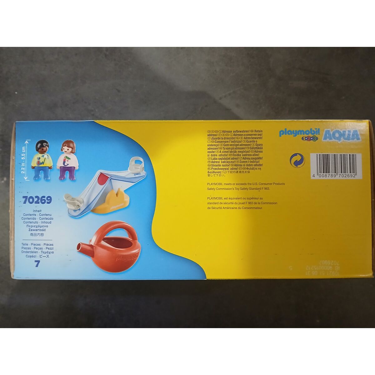 Playset 1,2,3 Water Rocker with Sprinkler Playmobil 70269 ( 7 pcs) Playset 1,2,3 Water Rocker with Sprinkler Playmobil 70269 ( 7 pcs)