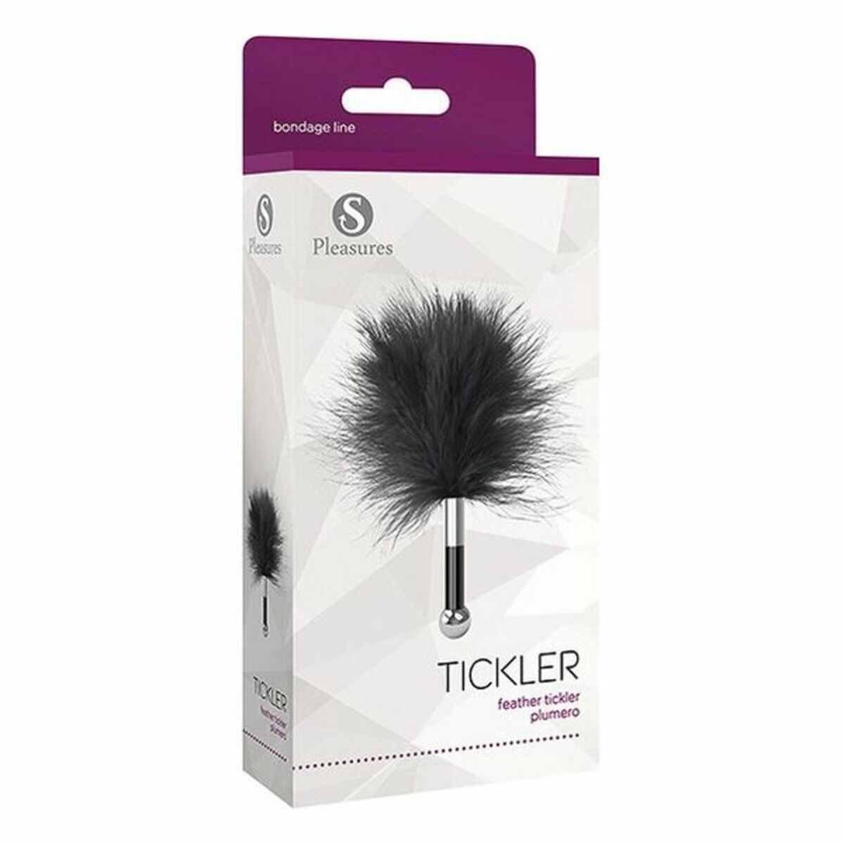 Πινέλο-Βουρτσάκι S Pleasures Tickler Μαύρο Πινέλο-Βουρτσάκι S Pleasures Tickler Μαύρο