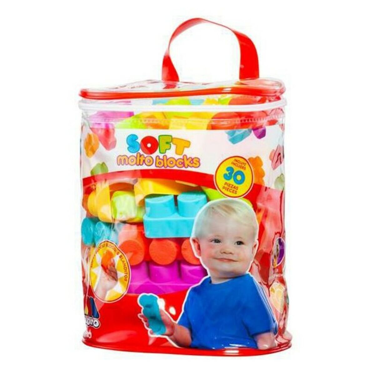 Playset Moltó 21450 30 Τεμάχια Δομικά Στοιχεία