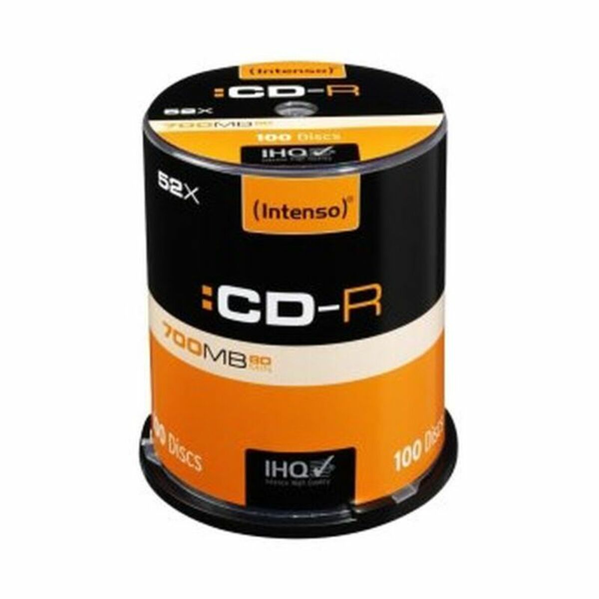 CD-R INTENSO 1001126 52x 700 MB (100 uds) CD-R INTENSO 1001126 52x 700 MB (100 uds)