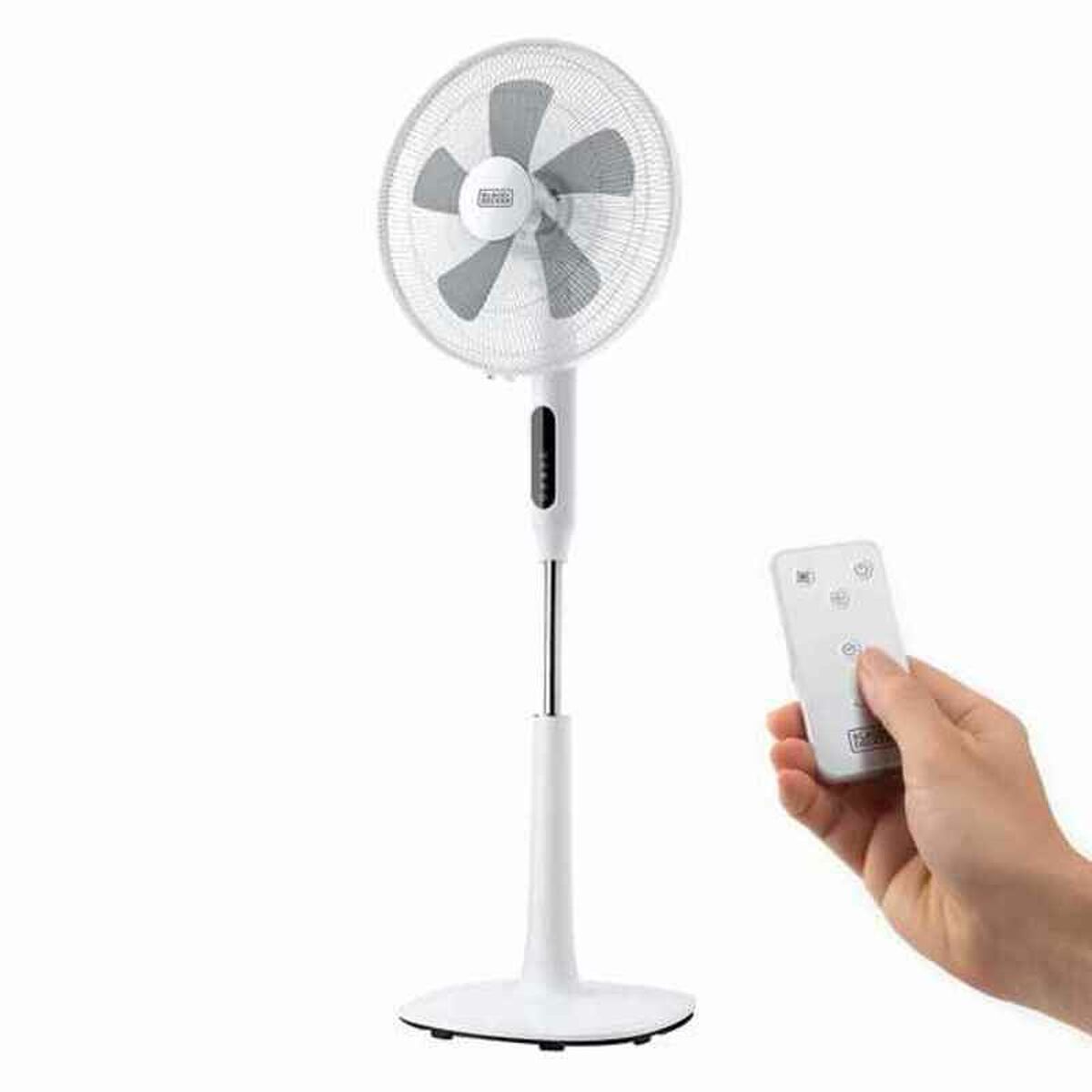 Ανεμιστήρας Δαπέδου Black & Decker ES9440170B 135 cm 50 W Λευκό Ανεμιστήρας Δαπέδου Black & Decker ES9440170B 135 cm 50 W Λευκό