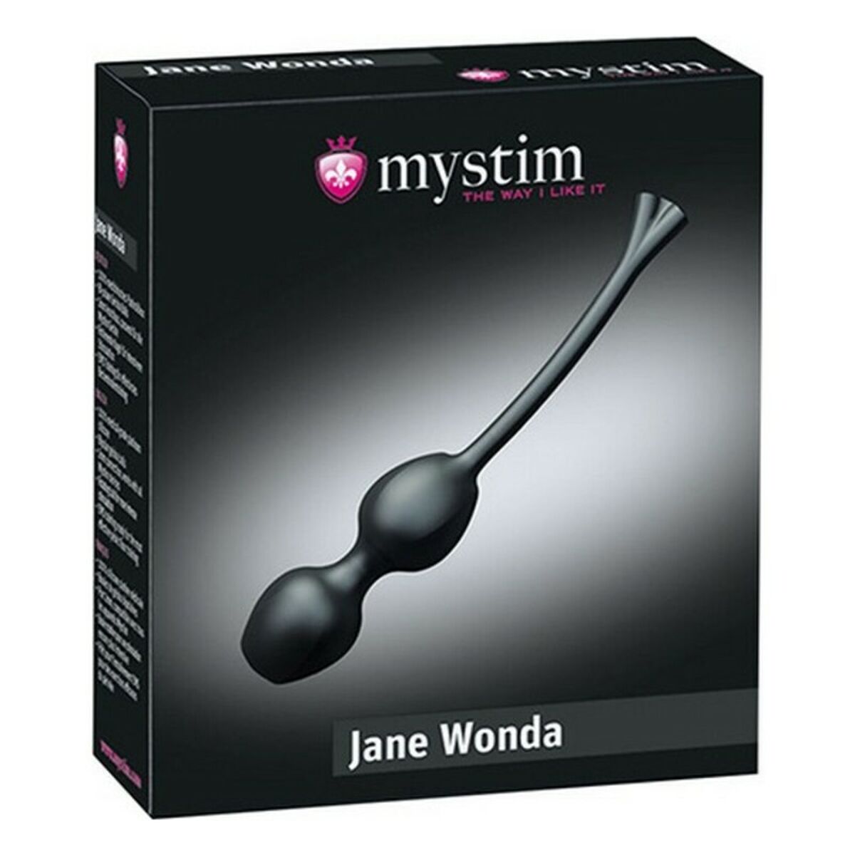 Μπάλες Δόνησης Jane Wonda Kegel Balls Μαύρες Mystim Σιλικόνη Σιλικόνη/ABS (Ø 3,3 cm) Μπάλες Δόνησης Jane Wonda Kegel Balls Μαύρες Mystim Σιλικόνη Σιλικόνη/ABS (Ø 3,3 cm)