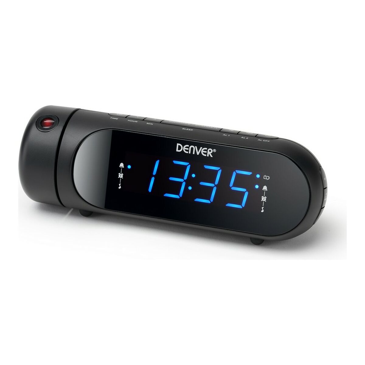 Ρολόι-Ραδιόφωνο FM Denver Electronics CPR-700 Μαύρο Ρολόι-Ραδιόφωνο FM Denver Electronics CPR-700 Μαύρο