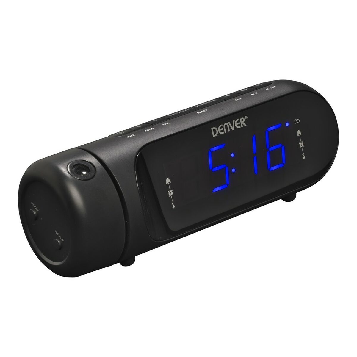 Ρολόι-Ραδιόφωνο FM Denver Electronics CPR-700 Μαύρο Ρολόι-Ραδιόφωνο FM Denver Electronics CPR-700 Μαύρο