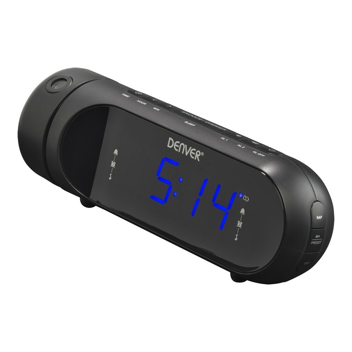 Ρολόι-Ραδιόφωνο FM Denver Electronics CPR-700 Μαύρο Ρολόι-Ραδιόφωνο FM Denver Electronics CPR-700 Μαύρο