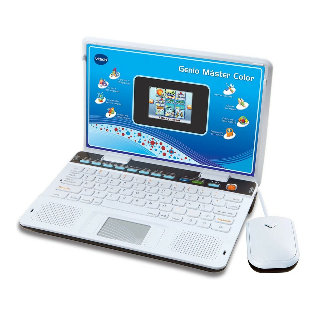 Φορητός Υπολογιστής Genio Master Vtech 3480-133847 ES 18 x 27 x 4 cm (ES-EN) Φορητός Υπολογιστής Genio Master Vtech 3480-133847 ES 18 x 27 x 4 cm (ES-EN)