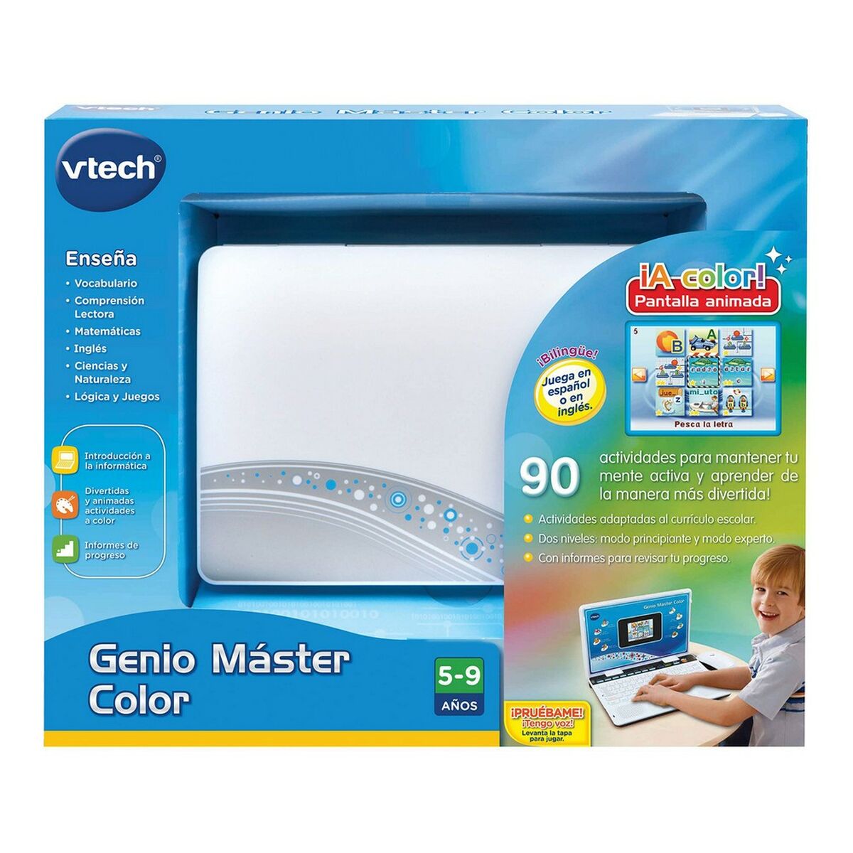 Φορητός Υπολογιστής Genio Master Vtech 3480-133847 ES 18 x 27 x 4 cm (ES-EN) Φορητός Υπολογιστής Genio Master Vtech 3480-133847 ES 18 x 27 x 4 cm (ES-EN)