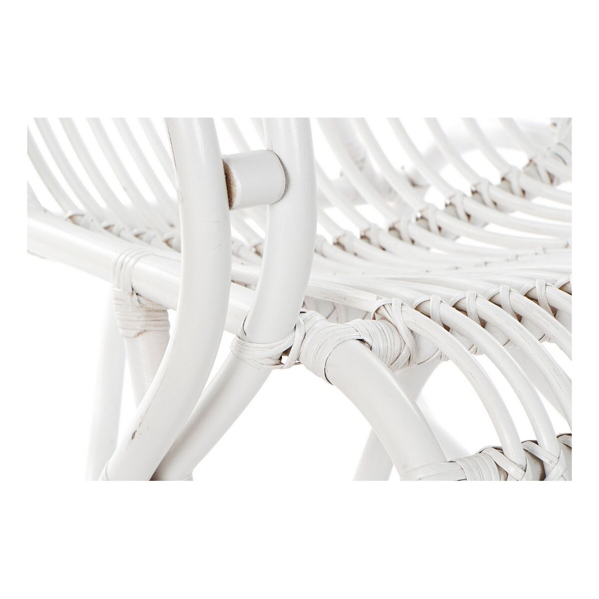 Κουνιστή Καρέκλα DKD Home Decor Λευκό 75 x 85 x 85 cm Κουνιστή Καρέκλα DKD Home Decor Λευκό 75 x 85 x 85 cm