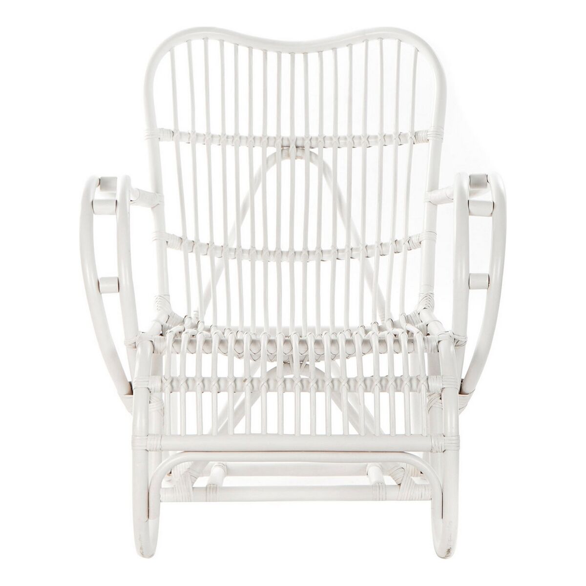 Κουνιστή Καρέκλα DKD Home Decor Λευκό 75 x 85 x 85 cm Κουνιστή Καρέκλα DKD Home Decor Λευκό 75 x 85 x 85 cm
