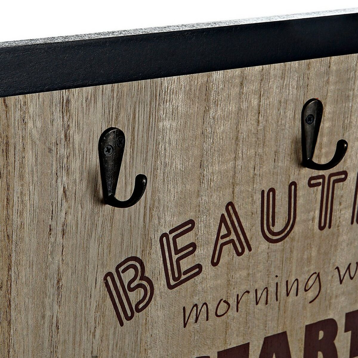 Κρεμάστρα τοίχου DKD Home Decor 8424001775712 Ξύλο Ρητίνη Ξύλο MDF Vintage 41 x 3 x 41 cm