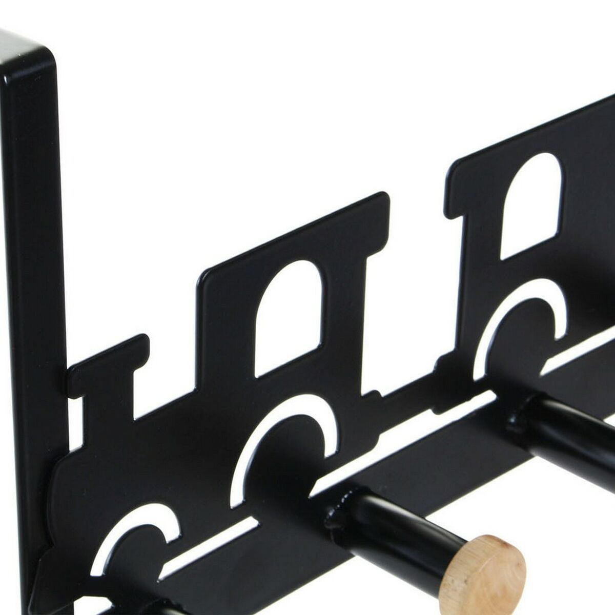Κρεμάστρα για τις Πόρτες DKD Home Decor 8424001835546 Τρένο Λευκό Μαύρο Μέταλλο Ξύλο MDF 28,5 x 8,5 x 16,5 cm (x2) Κρεμάστρα για τις Πόρτες DKD Home Decor 8424001835546 Τρένο Λευκό Μαύρο Μέταλλο Ξύλο MDF 28,5 x 8,5 x 16,5 cm (x2)