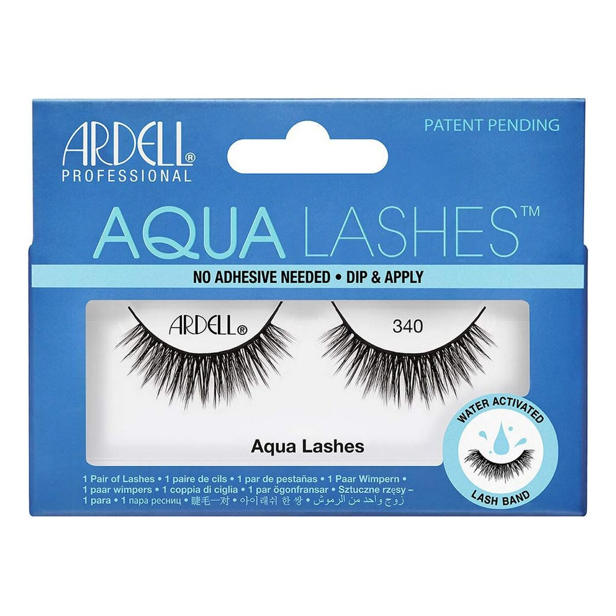 Ψεύτικες βλεφαρίδες Aqua Lashes Ardell 63401 Nº 340 Ψεύτικες βλεφαρίδες Aqua Lashes Ardell 63401 Nº 340