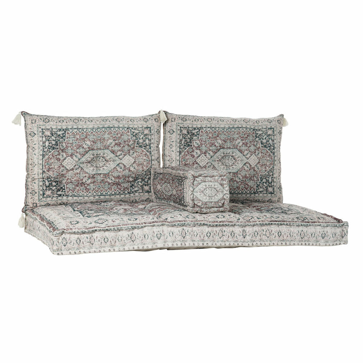 Πολυθρόνα DKD Home Decor 8424001817504 Πράσινο Πολύχρωμο 155 x 76 x 65 cm Πολυθρόνα DKD Home Decor 8424001817504 Πράσινο Πολύχρωμο 155 x 76 x 65 cm