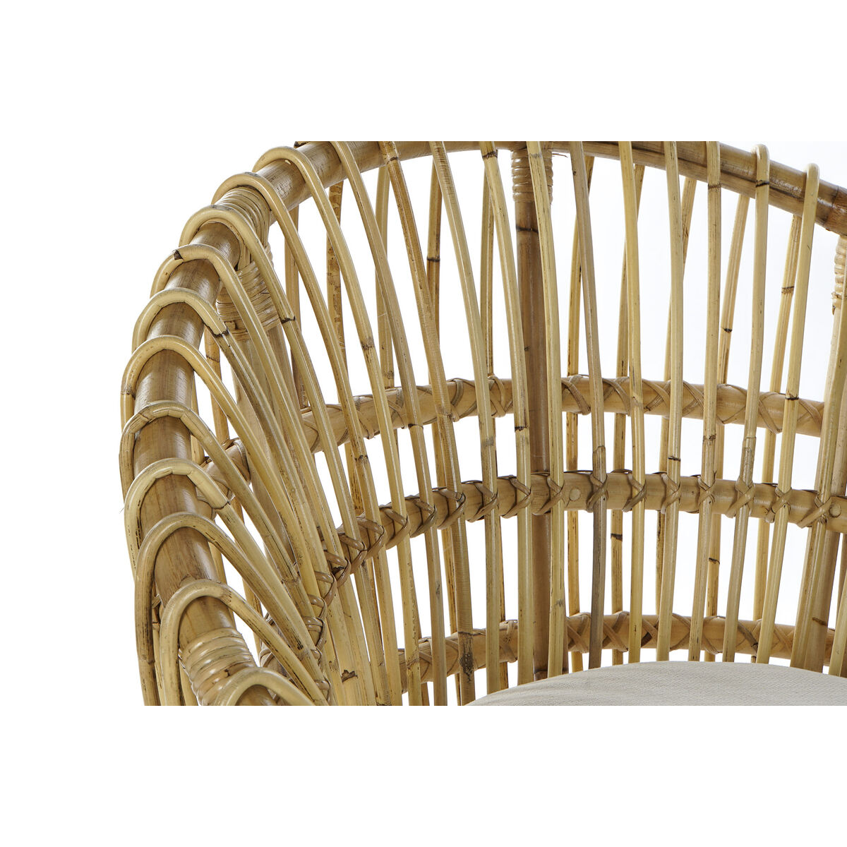 Πολυθρόνα DKD Home Decor 8424001750092 Φυσικό βαμβάκι Λευκό ρατάν (74 x 67 x 85 cm) Πολυθρόνα DKD Home Decor 8424001750092 Φυσικό βαμβάκι Λευκό ρατάν (74 x 67 x 85 cm)