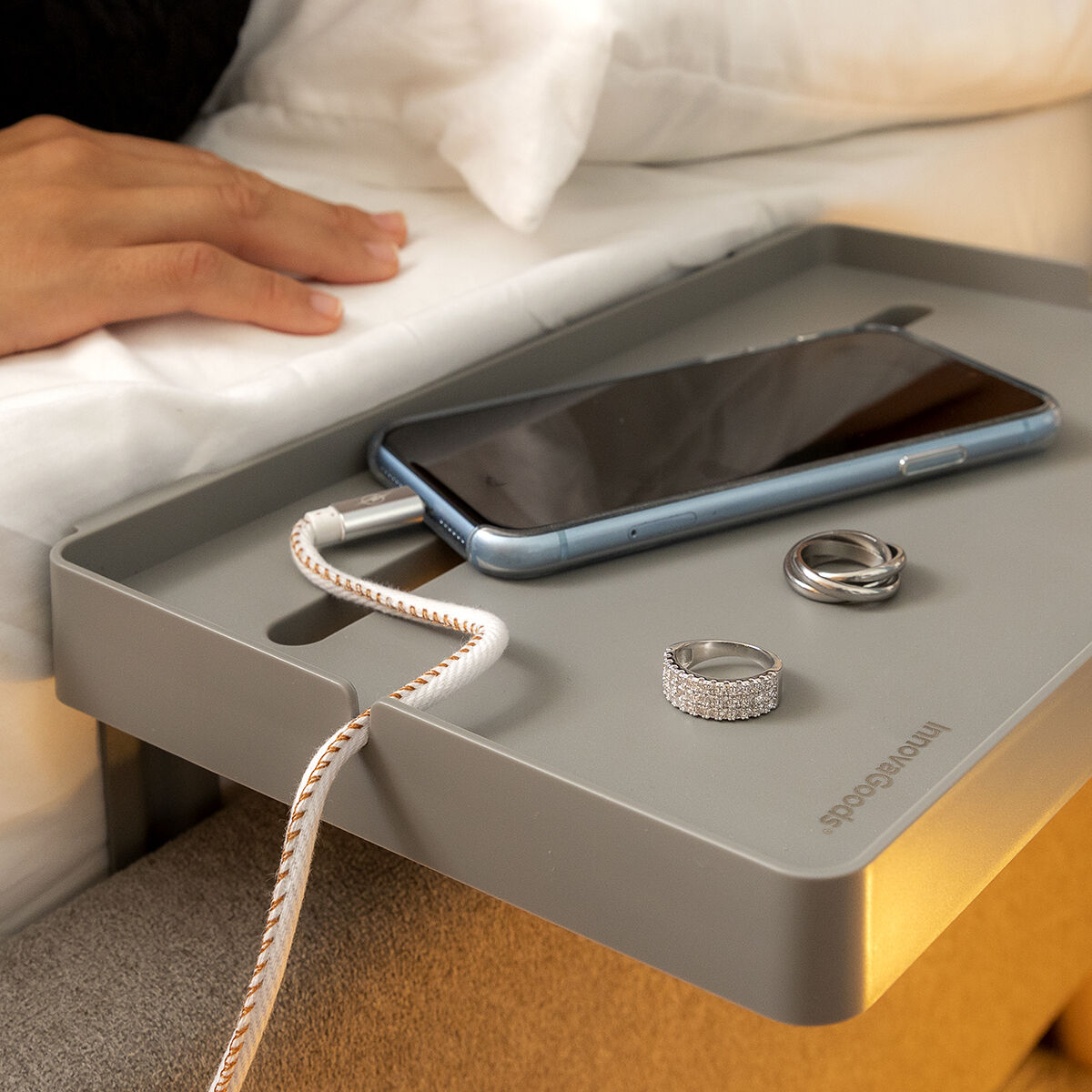 Γενικό ράφι κρεβατιού Bedten InnovaGoods Γενικό ράφι κρεβατιού Bedten InnovaGoods