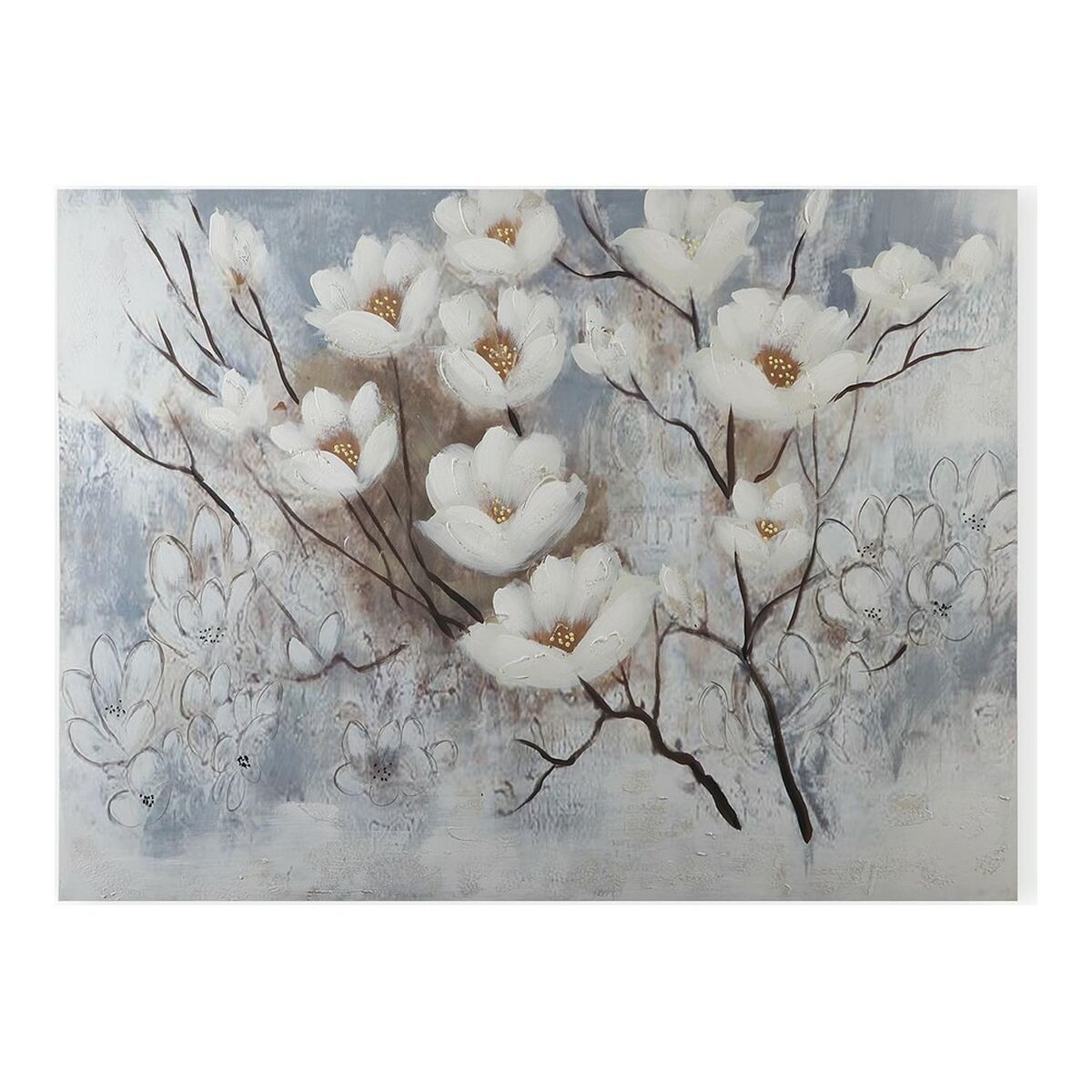 Πίνακας Blomster Καμβάς (2,8 x 90 x 120 cm)