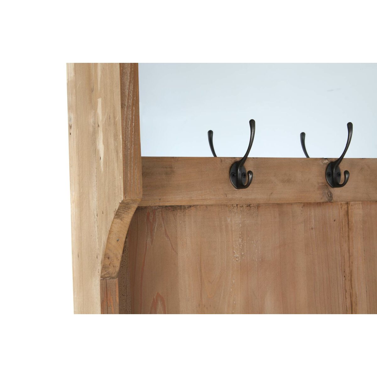 Κρεμάστρα με Ράφι DKD Home Decor Καφέ Μαύρο Τζίντζερ Καθρέφτης Φυσικό Alpino 124 x 40 x 200 cm Κρεμάστρα με Ράφι DKD Home Decor Καφέ Μαύρο Τζίντζερ Καθρέφτης Φυσικό Alpino 124 x 40 x 200 cm