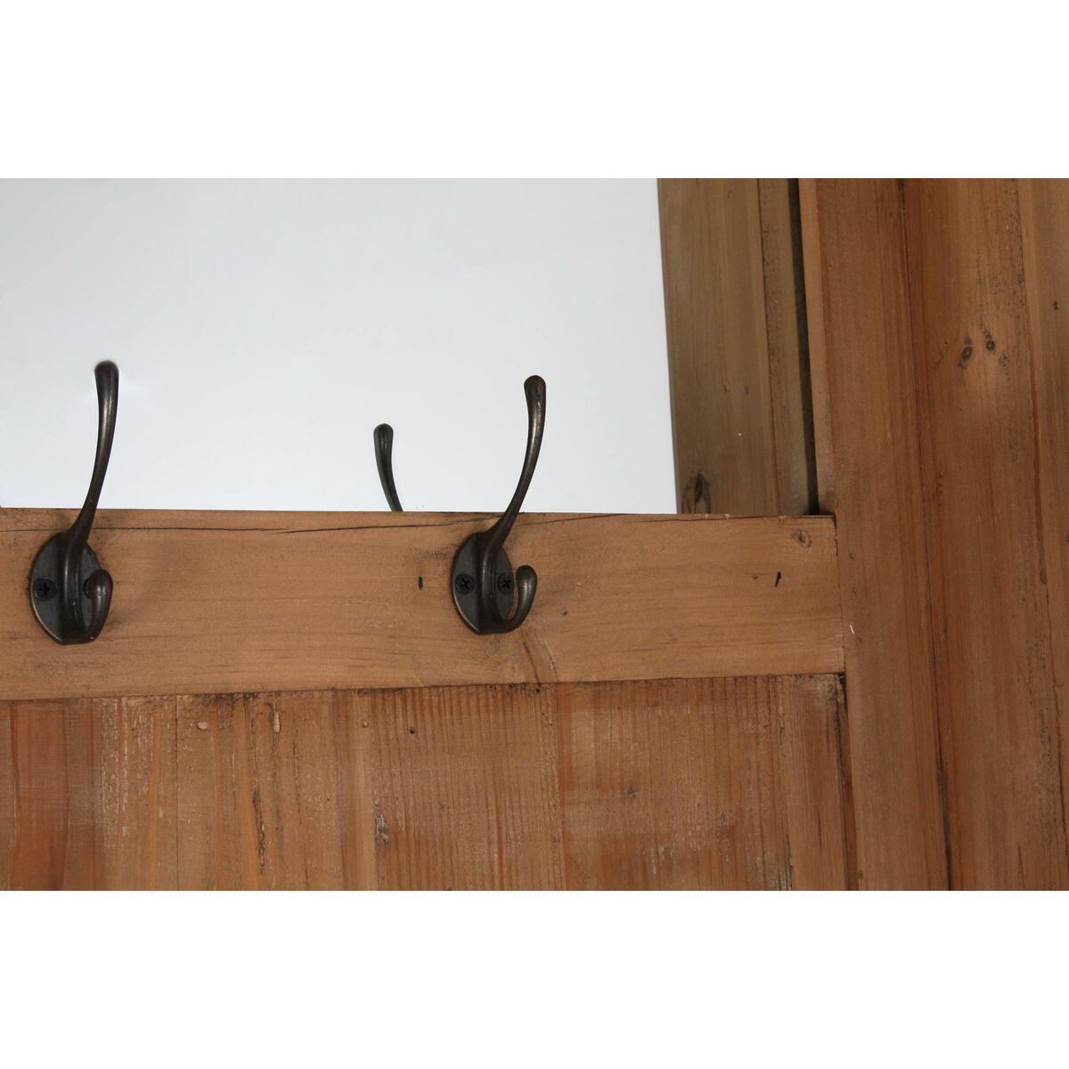 Κρεμάστρα με Ράφι DKD Home Decor Καφέ Μαύρο Τζίντζερ Καθρέφτης Φυσικό Alpino 124 x 40 x 200 cm Κρεμάστρα με Ράφι DKD Home Decor Καφέ Μαύρο Τζίντζερ Καθρέφτης Φυσικό Alpino 124 x 40 x 200 cm