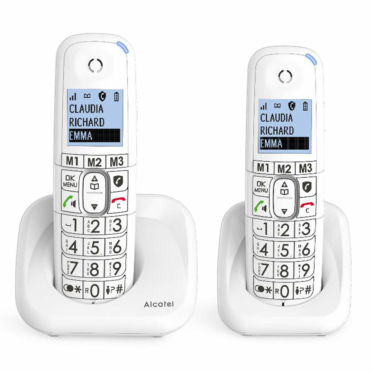 Ασύρματο Τηλέφωνο Alcatel VERSATIS XL Λευκό Μπλε Ασύρματο Τηλέφωνο Alcatel VERSATIS XL Λευκό Μπλε