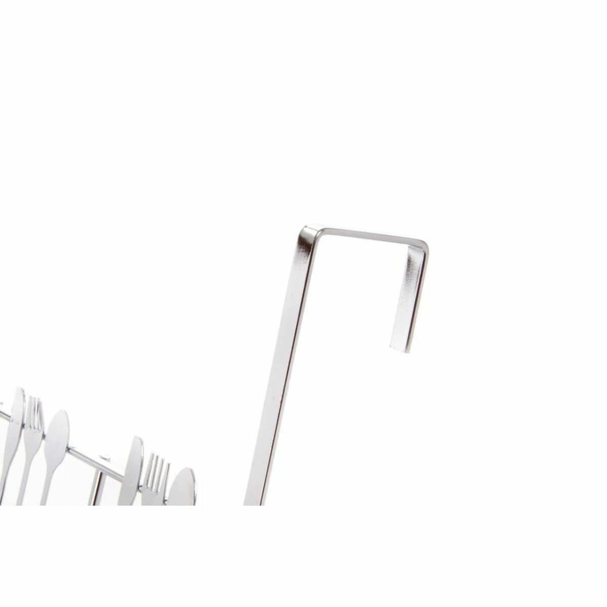 Κρεμάστρα για τις Πόρτες DKD Home Decor Ασημί Μέταλλο Πλαστική ύλη 34 x 17 x 9 cm Κρεμάστρα για τις Πόρτες DKD Home Decor Ασημί Μέταλλο Πλαστική ύλη 34 x 17 x 9 cm